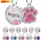 DiamondTag Personalized Stainless Steel Pet ID Pendant 0