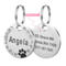 DiamondTag Personalized Stainless Steel Pet ID Pendant 4