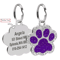 DiamondTag Personalized Stainless Steel Pet ID Pendant 8