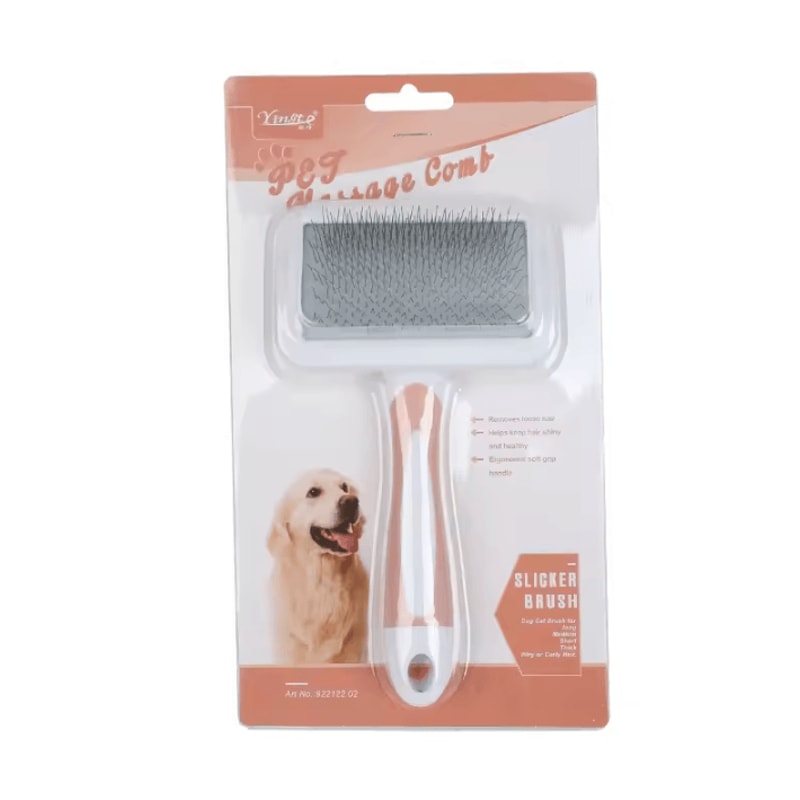 FurEase SelfCleaning Pet Grooming Brush 3