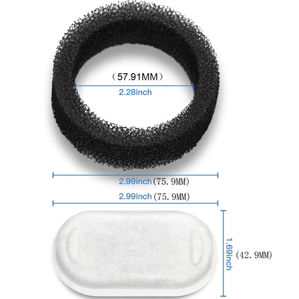AquaPure Activated Carbon Fountain Filter Refills 1
