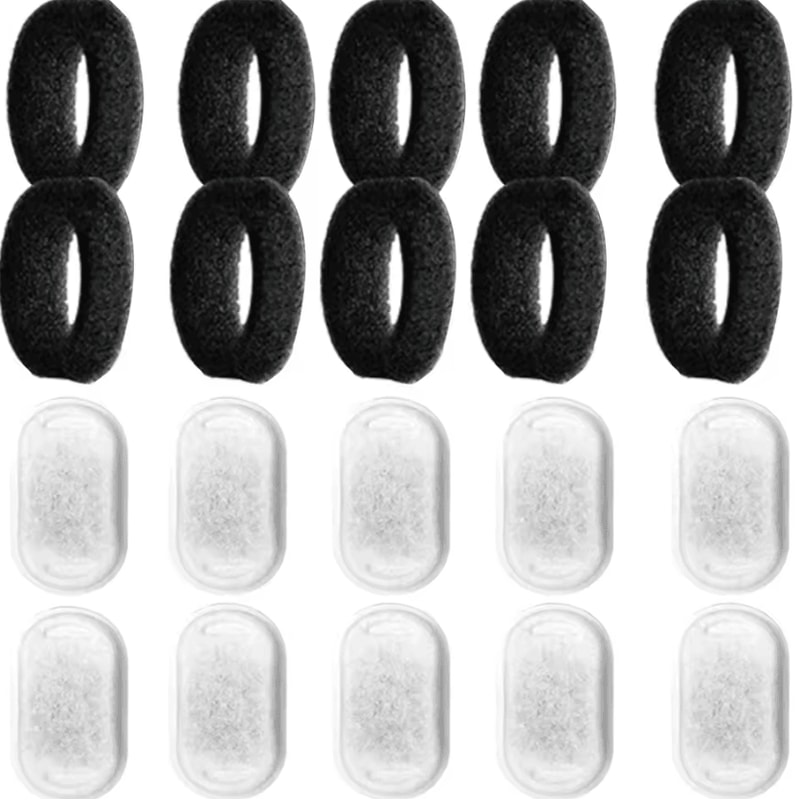 AquaPure Activated Carbon Fountain Filter Refills 5