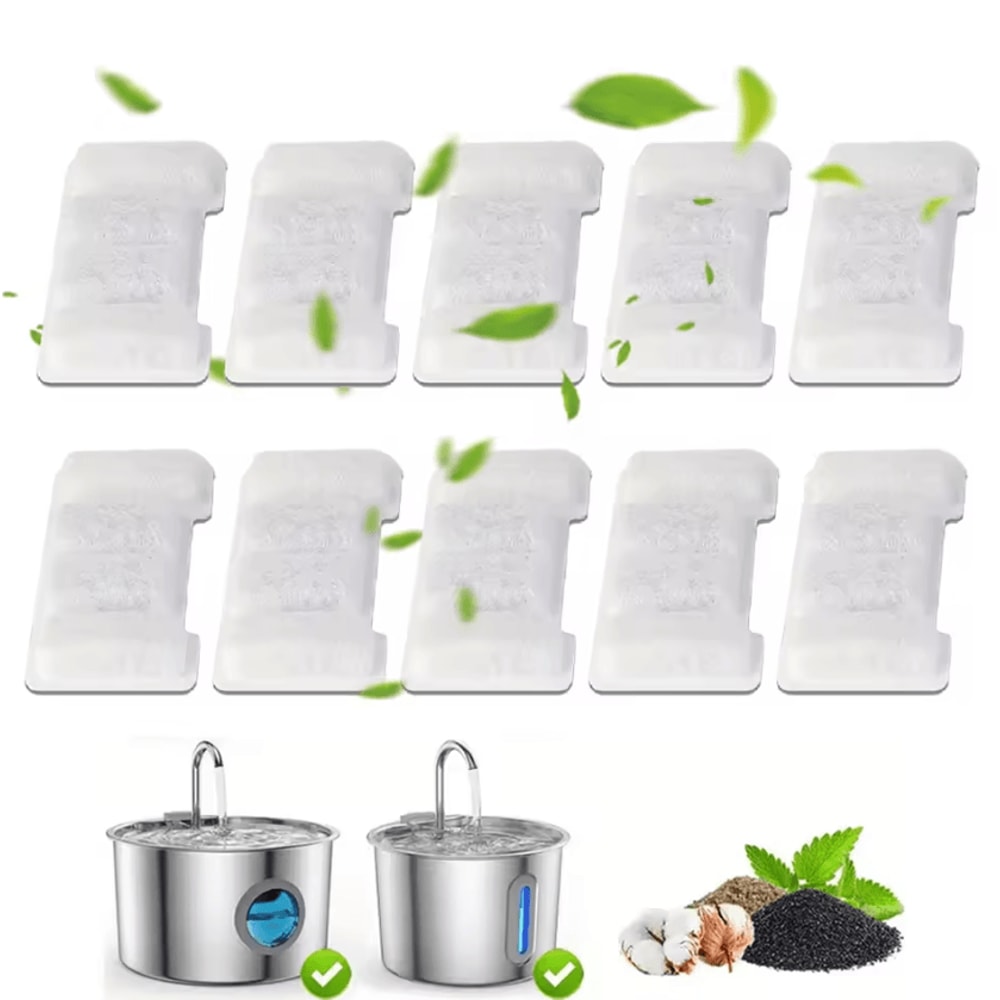 AquaPure Activated Carbon Water Fountain Filter Refills 0