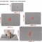 TrapClean DoubleLayer Waterproof Cat Litter Mat 1