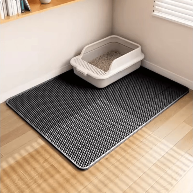 TrapClean DoubleLayer Waterproof Cat Litter Mat 4