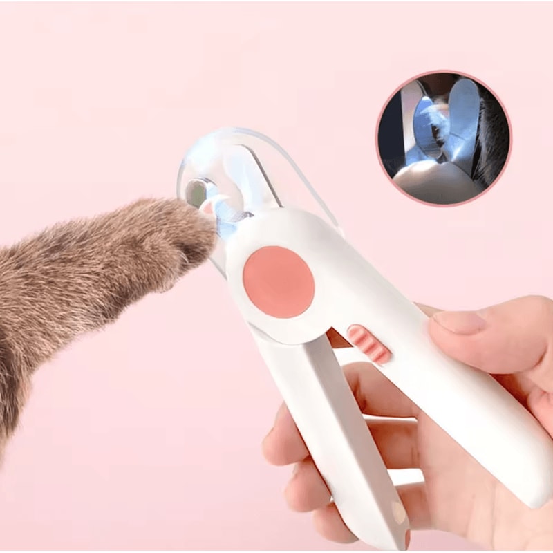 LED SafeTrim Pet Nail Clipper With Nail File 0