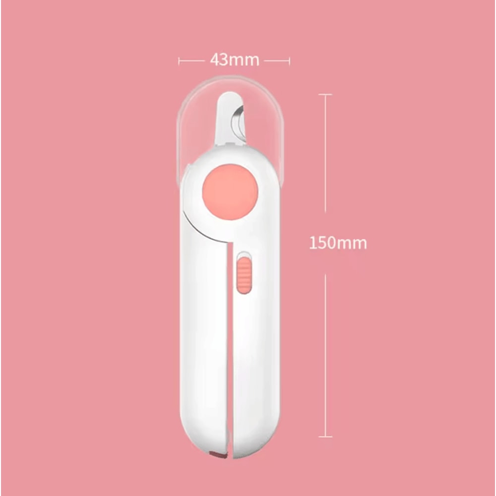 LED SafeTrim Pet Nail Clipper With Nail File 4