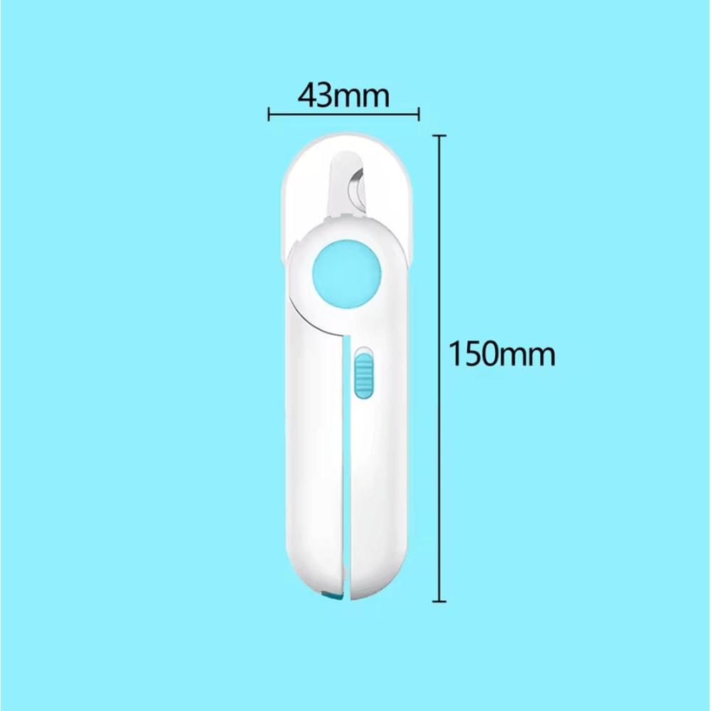 LED SafeTrim Pet Nail Clipper With Nail File 5