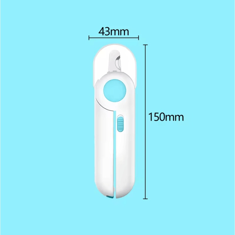 LED SafeTrim Pet Nail Clipper With Nail File 5