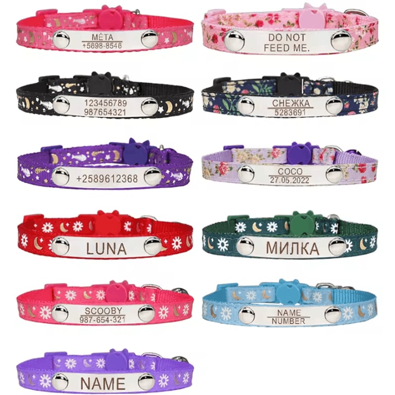 CustomGuard Personalized Safety Pet Collar 1