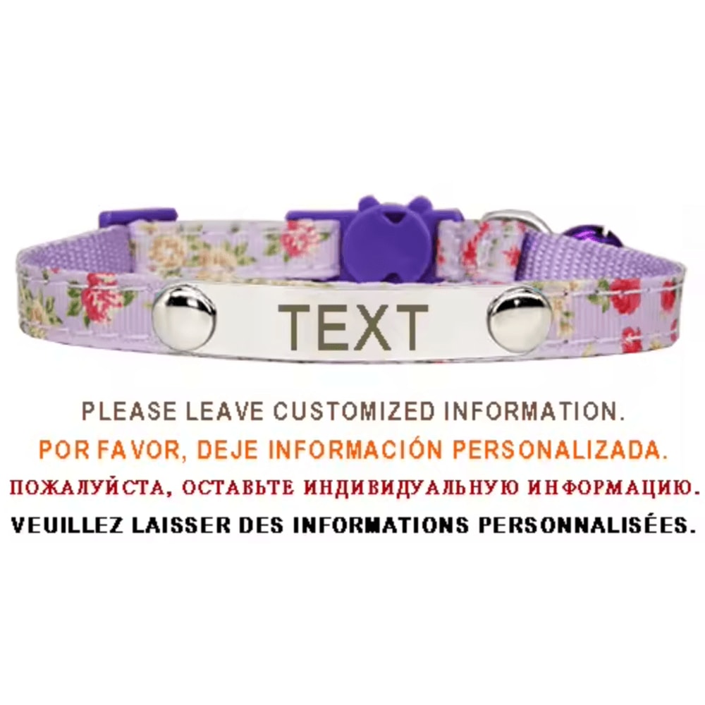 CustomGuard Personalized Safety Pet Collar 10