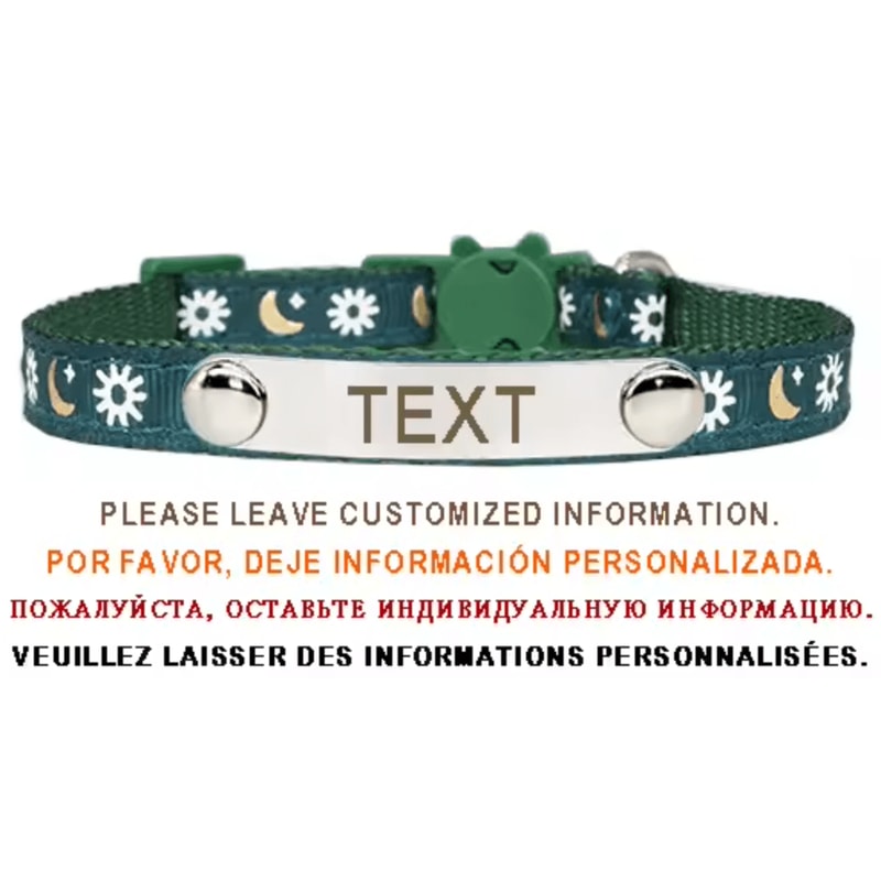 CustomGuard Personalized Safety Pet Collar 8
