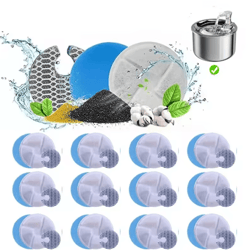 pureflow activated carbon pet fountain filters