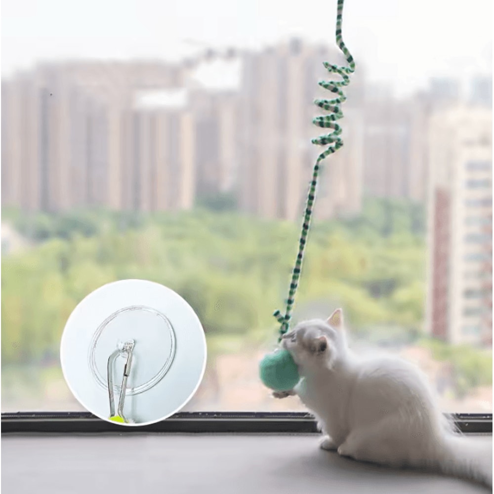 BellBounce Interactive Hanging Cat Teaser Toy 4