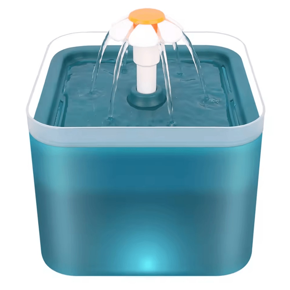 PureFlow UltraSilent Pet Water Fountain With LED Light 6