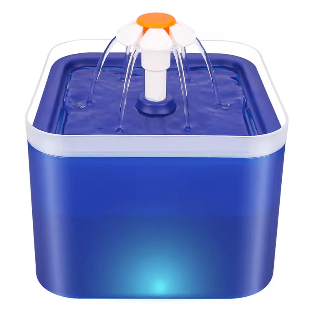 PureFlow UltraSilent Pet Water Fountain With LED Light 7