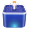 PureFlow UltraSilent Pet Water Fountain With LED Light 7
