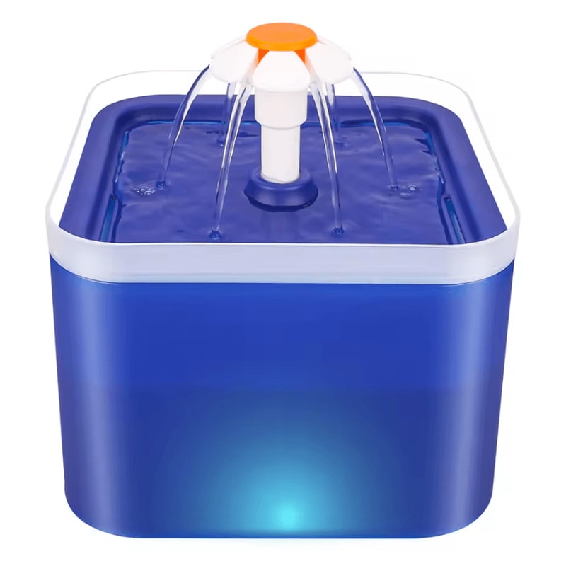 PureFlow UltraSilent Pet Water Fountain With LED Light 7