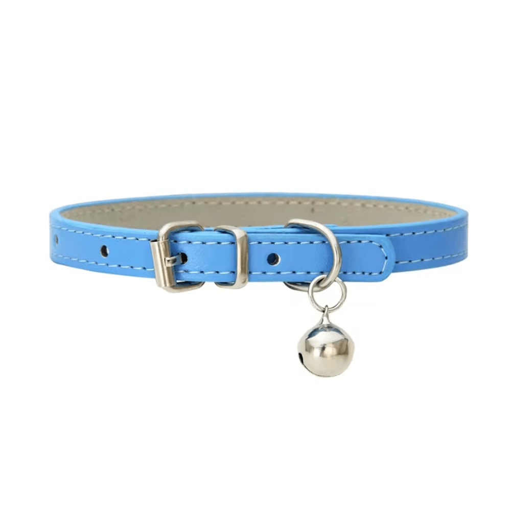 LuxePaw Adjustable PU Leather Pet Collar 2