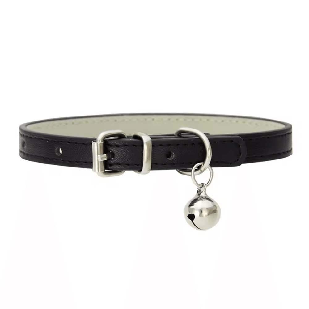 LuxePaw Adjustable PU Leather Pet Collar 5
