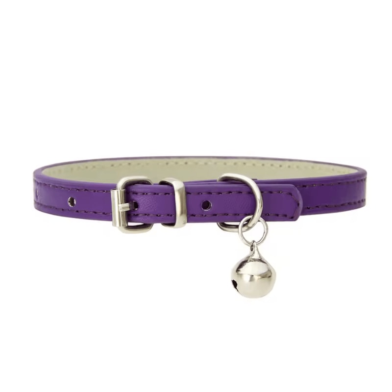 LuxePaw Adjustable PU Leather Pet Collar 8
