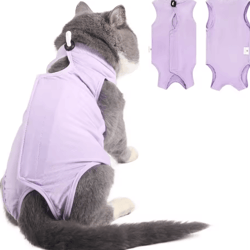 comfortguard post-surgery recovery suit for cats