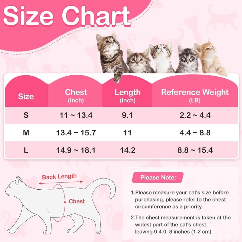 ComfortGuard PostSurgery Recovery Suit For Cats 1