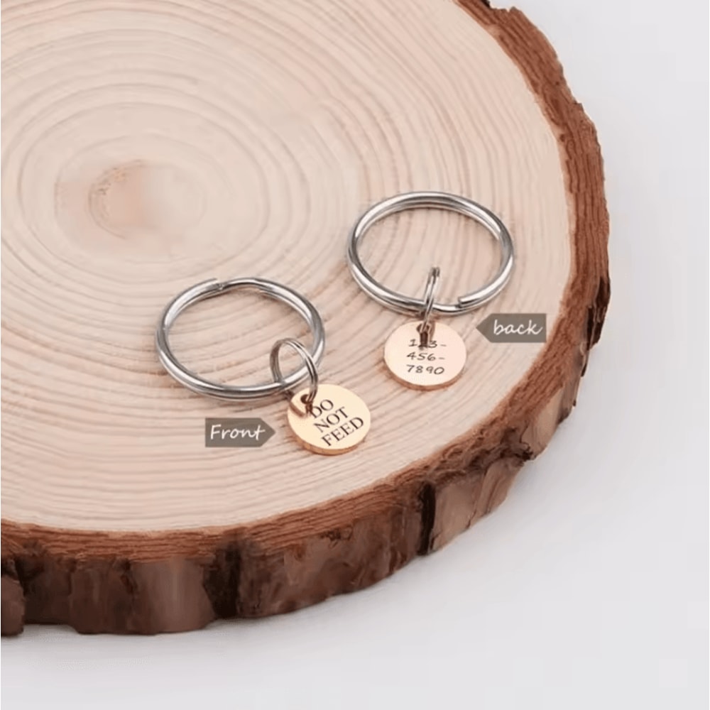 TinyGuard Personalized Mini Pet ID Tag 1