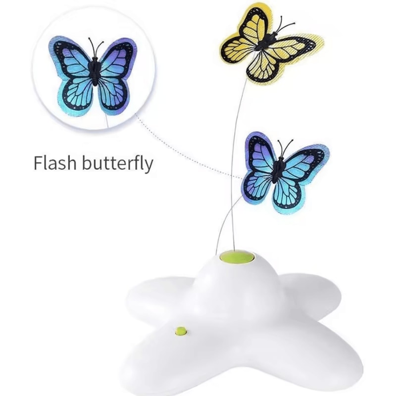 FlutterWing 360 Interactive Butterfly Cat Toy 2