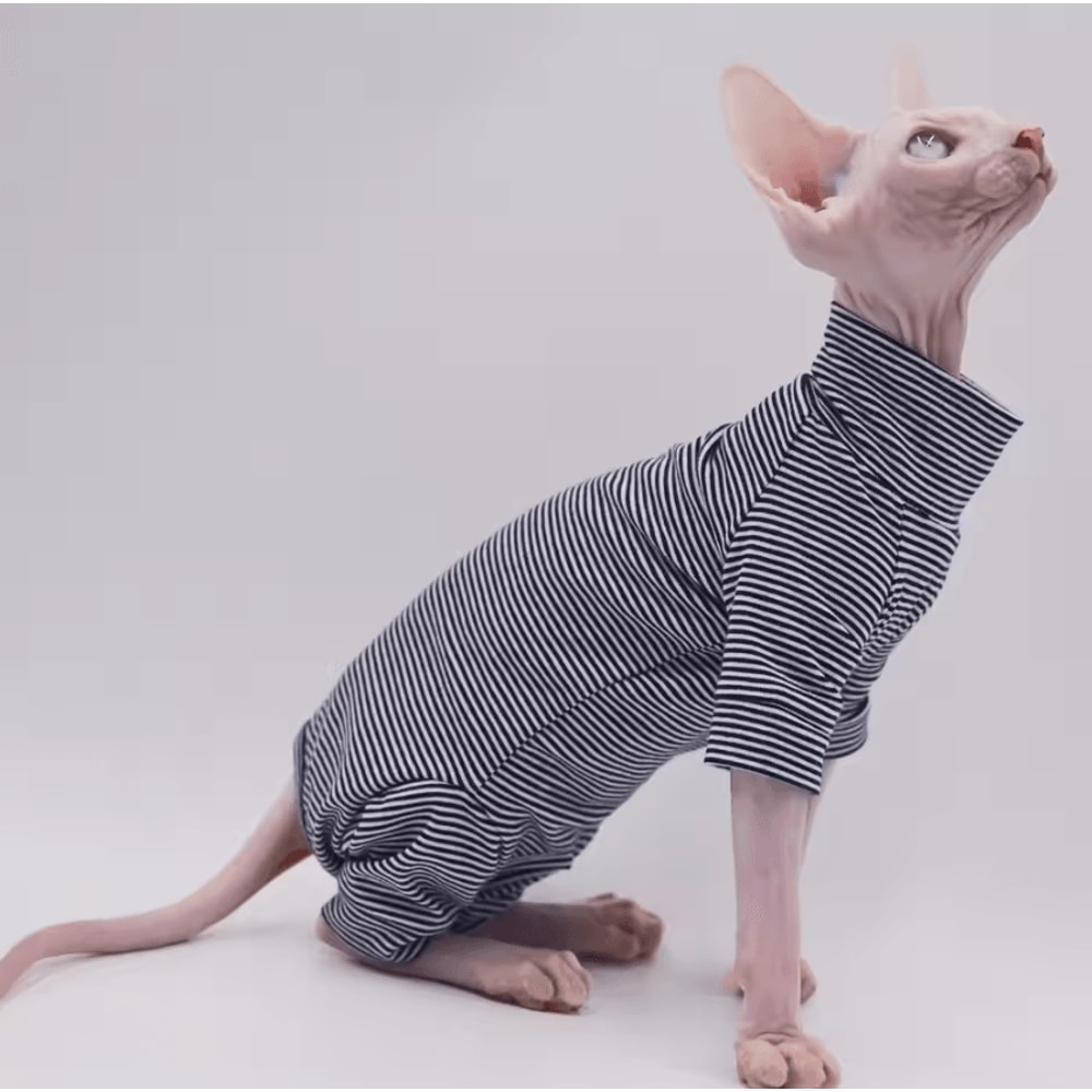 CozyFit FourLegged Sweater For Hairless Cats 1