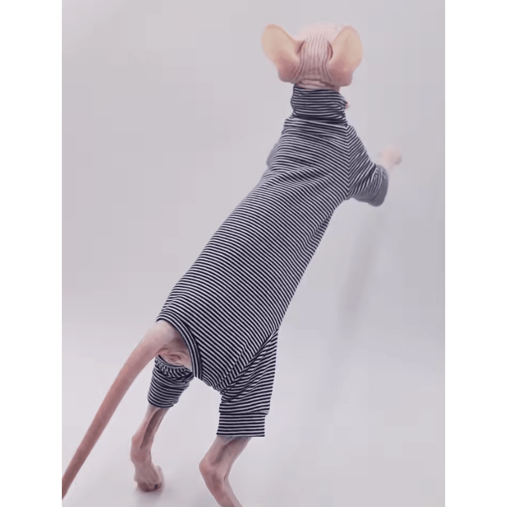 CozyFit FourLegged Sweater For Hairless Cats 2