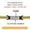 Personalized Reflective Pet ID Collar For Cats Small Dogs 2