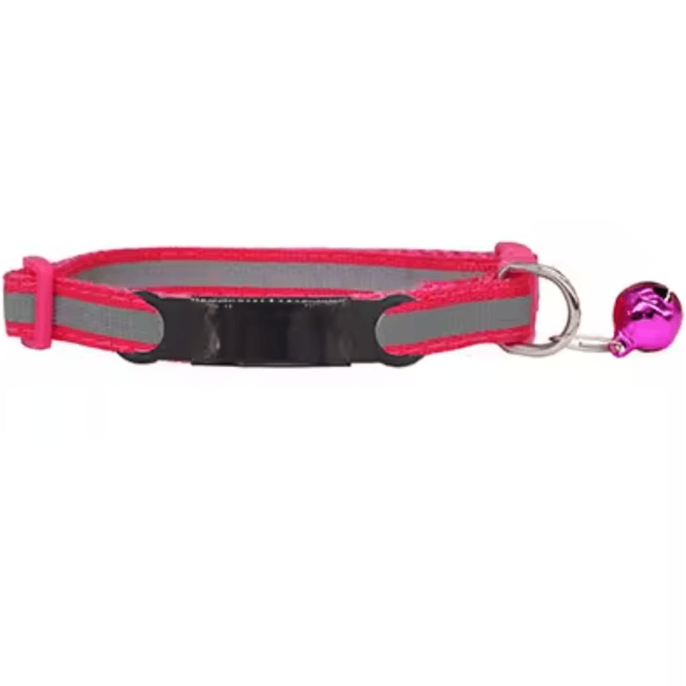 Personalized Reflective Pet ID Collar For Cats Small Dogs 12