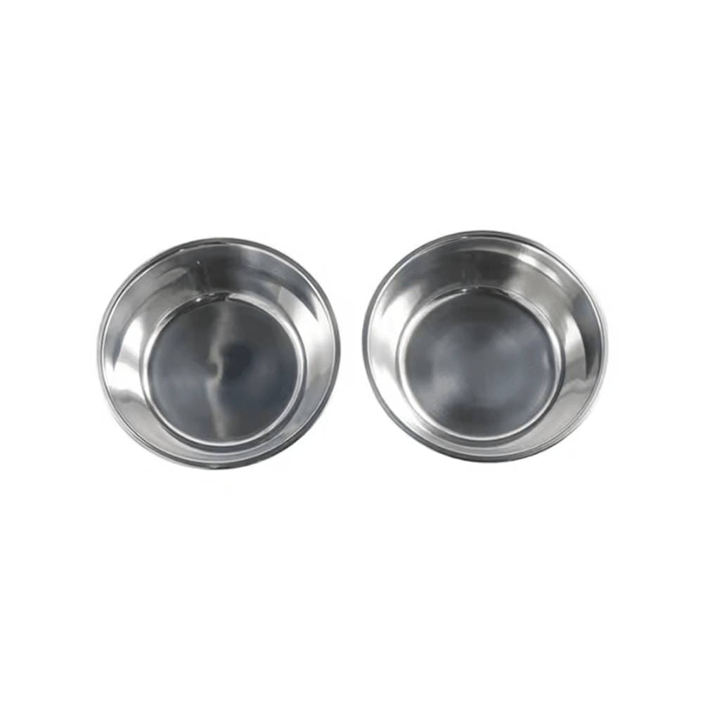 Stainless Steel Large Capacity Pet Food Water Bowl 1