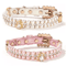 Princess Pearl Rhinestone Pet Collar For Cats Small Dogs 0