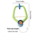 DoorHanging Feather Chase Cat Toy Interactive SelfPlay Teaser 2