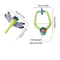 DoorHanging Feather Chase Cat Toy Interactive SelfPlay Teaser 7