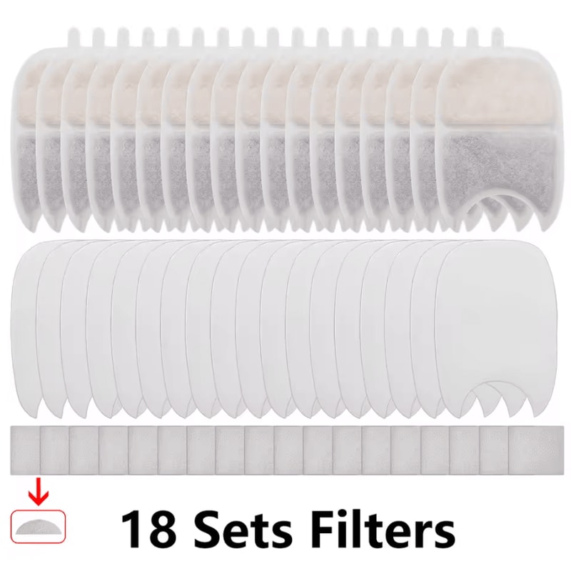 MultiPack Pet Water Fountain Replacement Filters 4