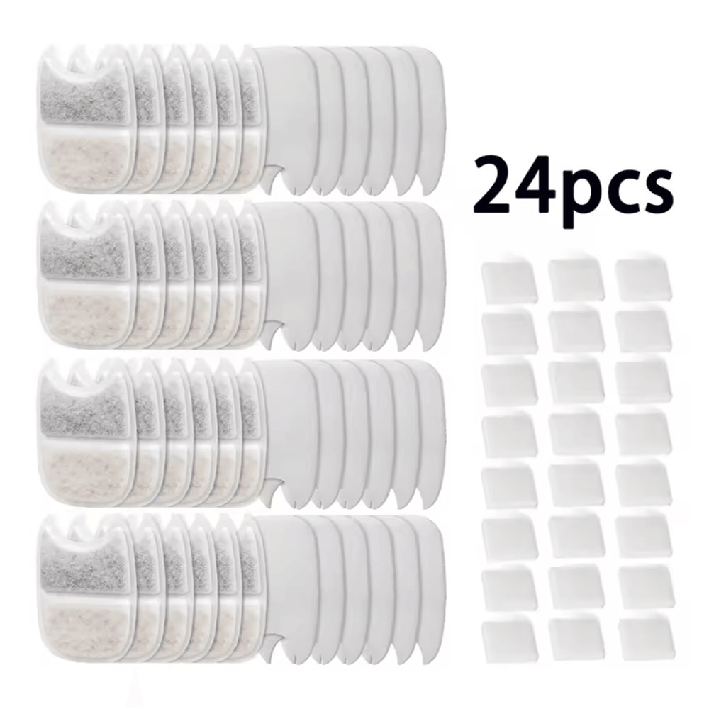 MultiPack Pet Water Fountain Replacement Filters 5