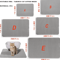 DoubleLayer Cat Litter Mat Waterproof Litter Trapping Floor Protector 2