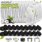 KEMORELA 20Pack Activated Carbon Filters For Pet Water Fountain 5