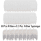 PureFlow 6Layer Replacement Filters For Stainless Steel Pet Water Fountains 4