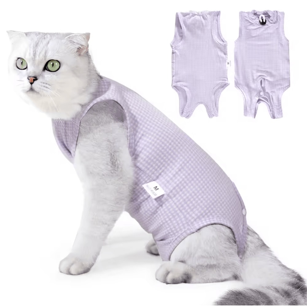 ComfortGuard Cat Recovery Suit Soft Surgical Recovery Onesie 5