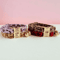 Personalized Leopard Print Pet Collar With Bell 0