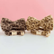 Personalized Leopard Print Pet Collar With Bell 1