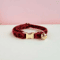 Personalized Leopard Print Pet Collar With Bell 2
