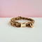 Personalized Leopard Print Pet Collar With Bell 4