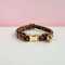Personalized Leopard Print Pet Collar With Bell 5