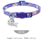 Personalized Engraved Nylon Pet Collar For Cats Small Dogs 8