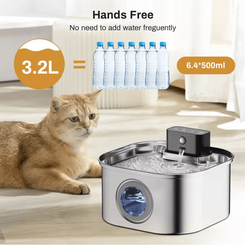 SmartFlow Wireless Sensor Pet Water Fountain 3